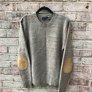 Club Monaco Alpaca Blend Elbow Patch Sweater